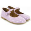 Patent Leather Mary Jane Ballerina, Violet - Mary Janes - 3