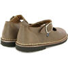 Leather Mary Jane Shoe, Brown - Mary Janes - 4 - thumbnail