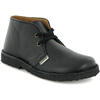 Grainy Leather Boot, Black - Boots - 2