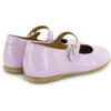 Patent Leather Mary Jane Ballerina, Violet - Mary Janes - 4