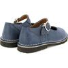 Leather Mary Jane Shoe, Blue - Mary Janes - 4