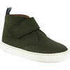 Nubuck One Strap Sneaker Boot, Green - Sneakers - 5 - thumbnail