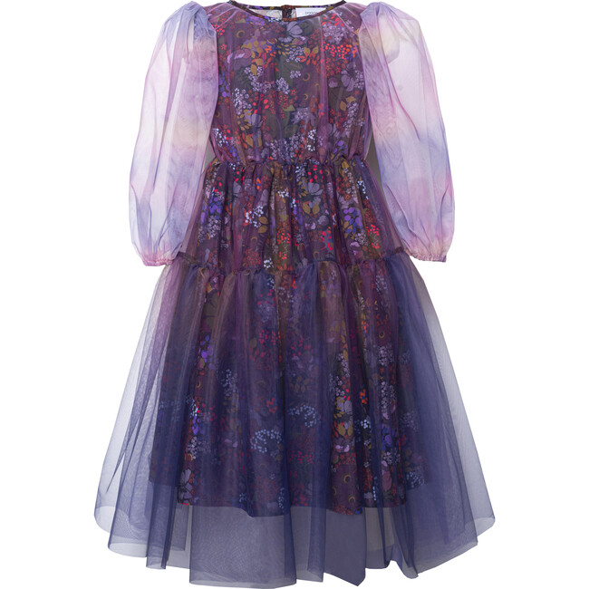 Tulle Dress Juilliard, Purple - Dresses - 1