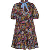 Chiffon Maxi Dress Marchesi,  Multicolor - Dresses - 1 - thumbnail