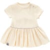 Baby Hi-Low Dress, Cream - Dresses - 1 - thumbnail