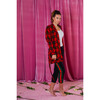 Women's Fleece-Lined Tuxedo Track Pants - Leggings - 2
