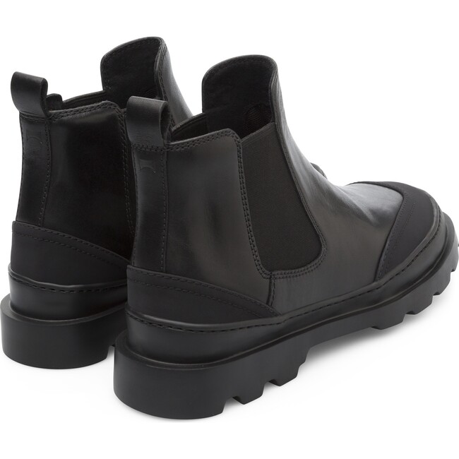 Women's Brutus Chelsea Boot, Black - Boots - 5