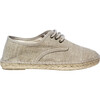 Adult Lace-up Espadrille, Natural - Espadrilles - 1 - thumbnail
