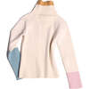 Patchwork Ribbed Turtleneck, Opal Mix - Tees - 3