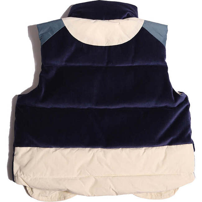 Patchwork Down Filled Vest, Levi - Vests - 3