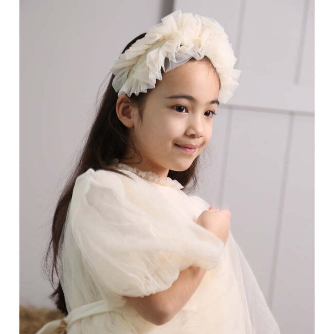 Stella Flounce Headband, Opal - Hair Accessories - 3