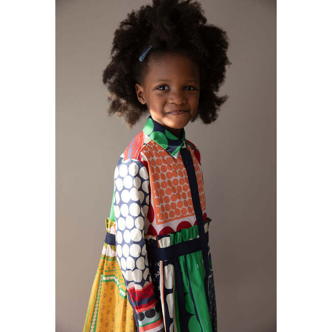 Newburgh Ruffled Frock, Bandana - Dresses - 7
