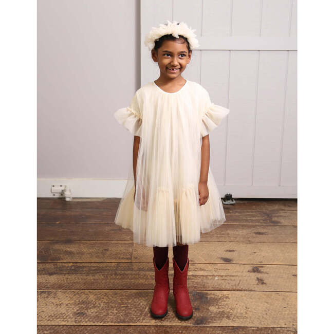 Florence Flounce Frock, Opal - Dresses - 2