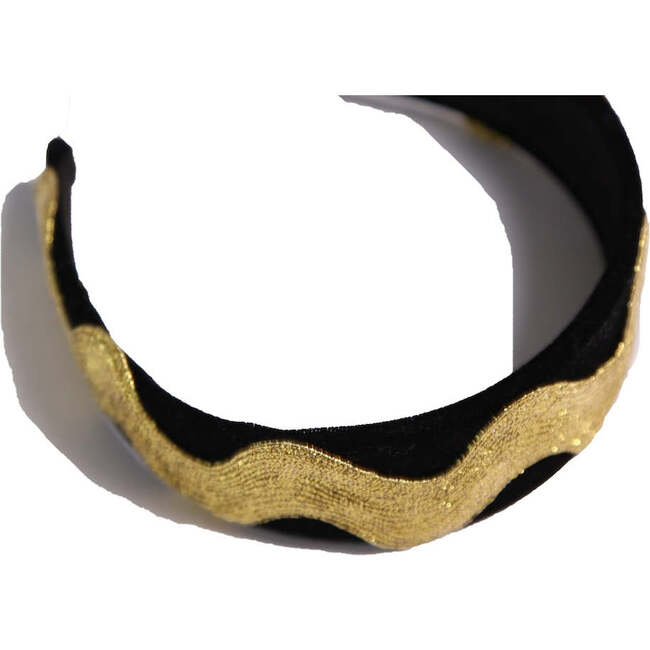 Herero XL Ric Rac Headband, Antique Gold - Hair Accessories - 4