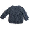 Baby Hand Knit Bobble Pullover, Levi Mix - Sweaters - 3