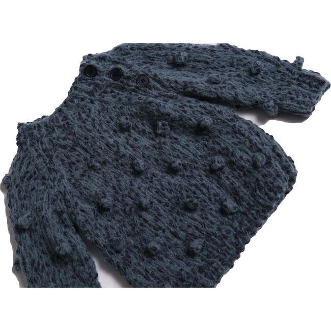 Baby Hand Knit Bobble Pullover, Levi Mix - Sweaters - 4