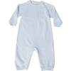 Nella Knit Bodysuit, Blue - Bodysuits - 1 - thumbnail