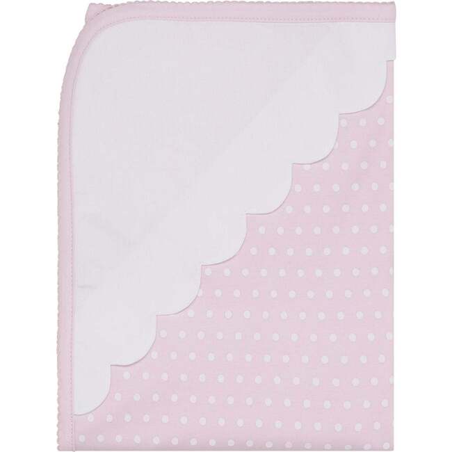 Polka Dots Baby Blanket, Pink