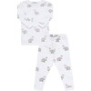 Elephant Pajamas, Pink - Pajamas - 1 - thumbnail