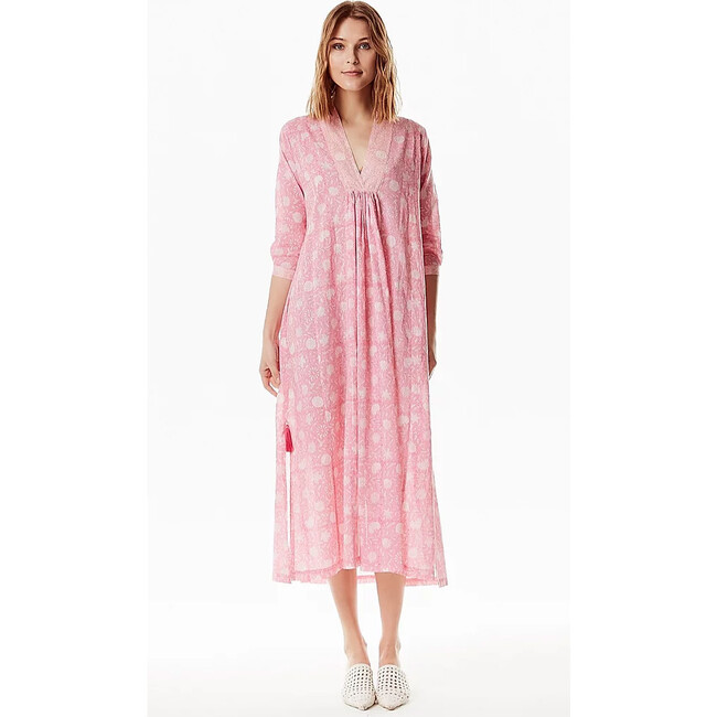 Scarlett Long Dress, Amelia Pink - Dresses - 2