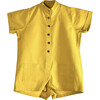 Women's Mariana Romper, Mustard - Rompers - 1 - thumbnail