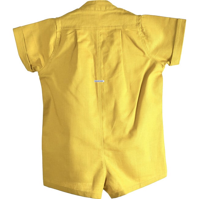 Women's Mariana Romper, Mustard