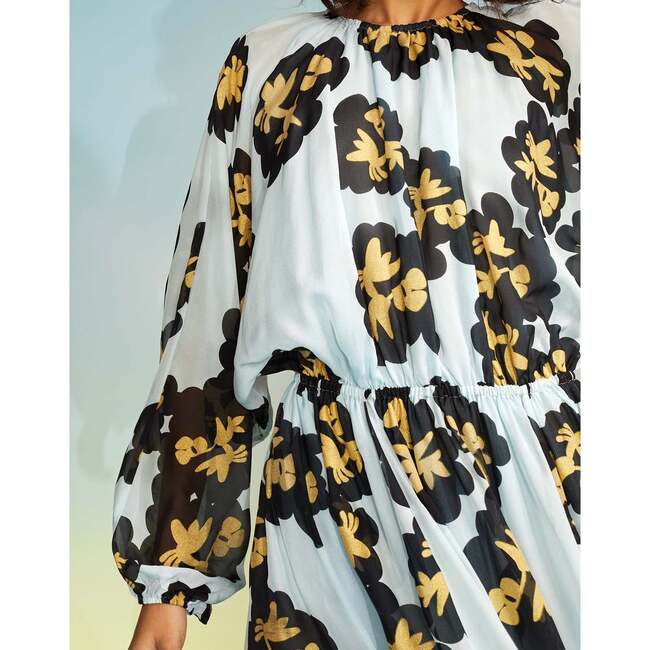 Women's Belize Silk Dress, Multi - Dresses - 6