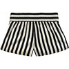 Women's Mini Mask Corey Short, Noir & Ecru - Pajamas - 1 - thumbnail
