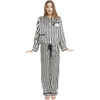 Women's Mini Mask Ruthie Top, Noir Ecru - Pajamas - 2