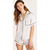Women's Fiona Short, Chalk - Pajamas - 2