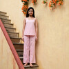 Women's Jocasta Pajama Set, Pink - Pajamas - 2