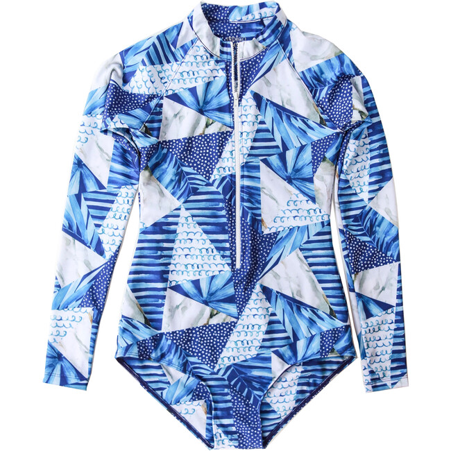 Women's Lana Surf Suit in Ocean - One Pieces - 1