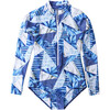 Women's Lana Surf Suit in Ocean - One Pieces - 1 - thumbnail