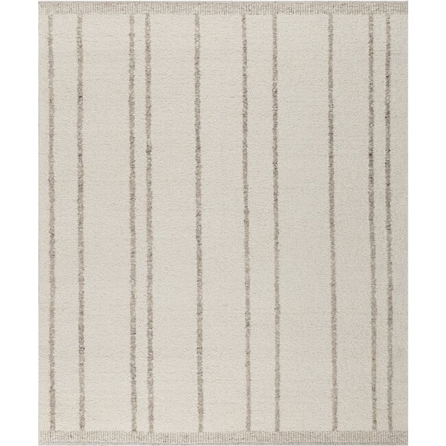 Xava Rug, Ecru Stripe