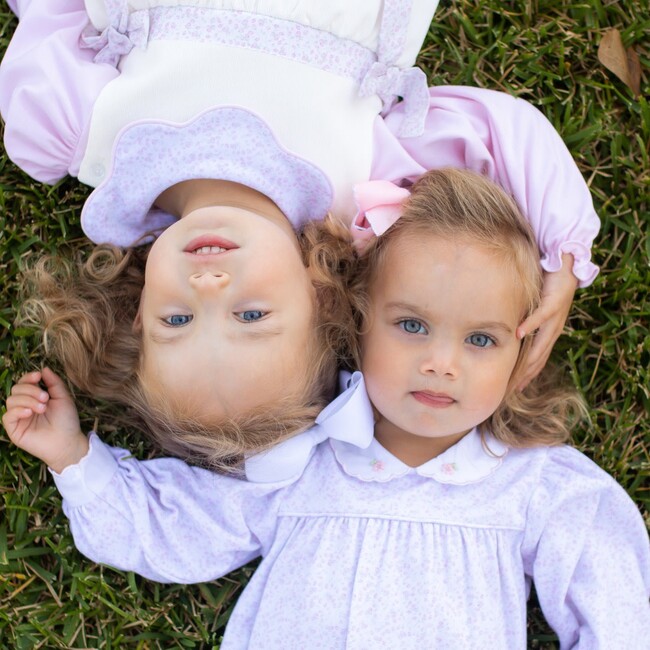 Memory Making Bubble LS, Pink Floral - Onesies - 3