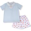 Timeless Tab Short Set, Blue Pumpkin - Mixed Apparel Set - 1 - thumbnail