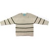 Jordan Striped Sweater, Olive - Sweaters - 1 - thumbnail