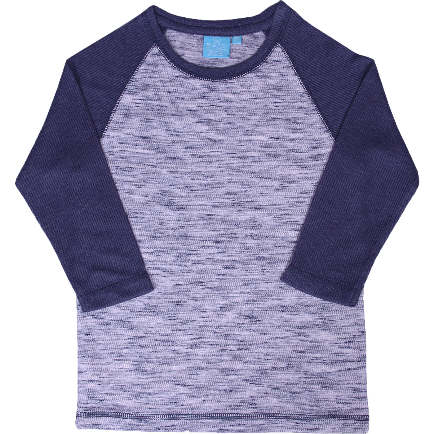 Channing Thermal Crew Neck, Lake Blue - T-Shirts - 1