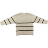Jordan Striped Sweater, Olive - Sweaters - 2 - thumbnail