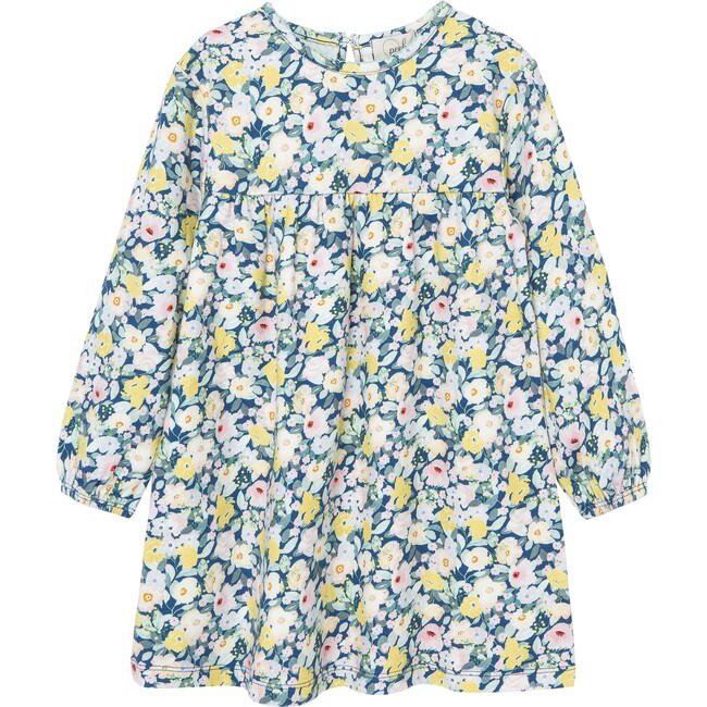 Floral French Terry Dress, Multi
