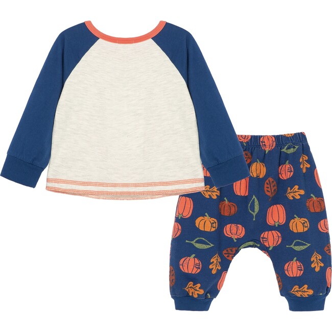 Pumpkin Pant Set, Blue