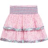 Paisley & Plaid Pixie Skirt, Pink - Skirts - 2