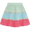 Sequin Colorblocked Skirt, Multi - Skirts - 2