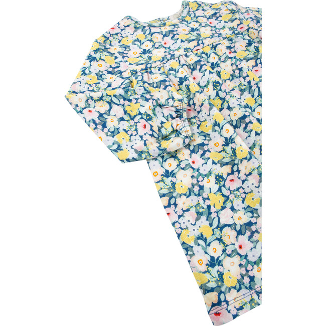 Floral French Terry Dress, Multi - Dresses - 3