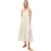 Women's Saachi Dress, Buttercream - Dresses - 1 - thumbnail