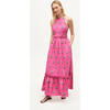 Women's Salena Dress, Marigold Flower Hot Pink - Dresses - 2