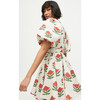 Women's Madeline Dress, Scarlet Begonia - Dresses - 3