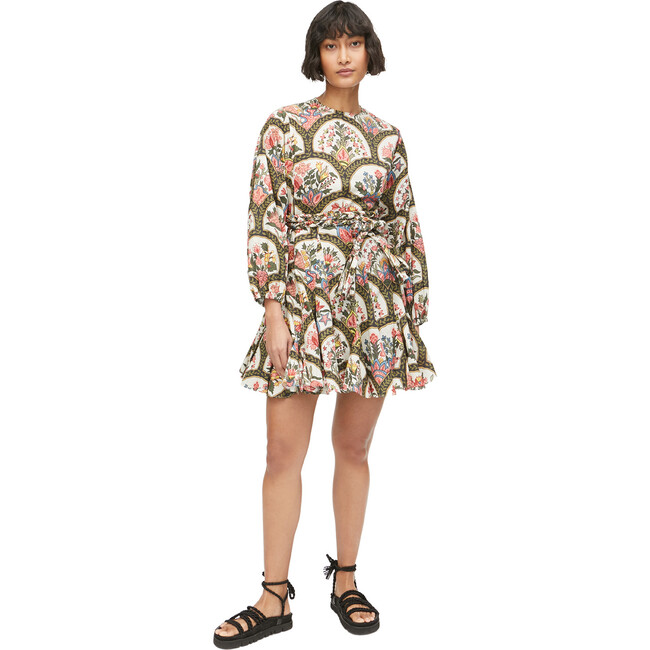 Women's Ella Dress, Mushroom - Dresses - 1