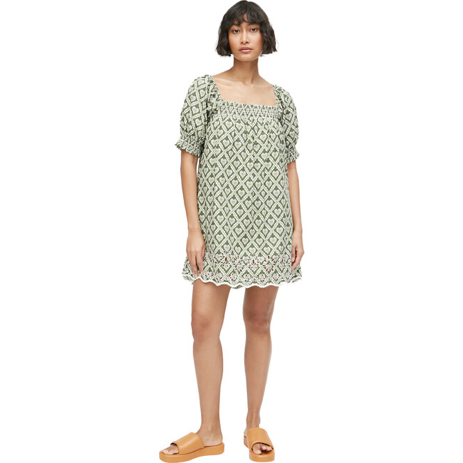 Women's Evie Dress, Love Lockdown Chive - Dresses - 1