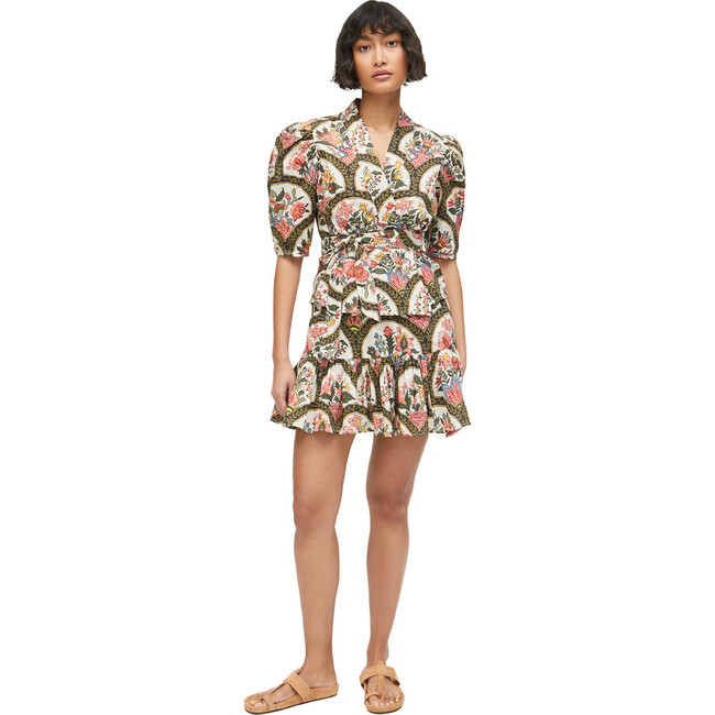 Women's Christine Top, Mushroom - Dresses - 1